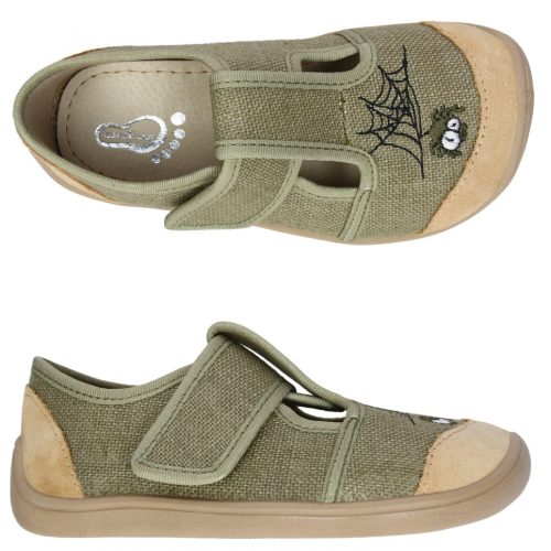 Bar3foot Elf Linen Vászon Gyerekcipő 3BE3LN35