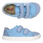 Bar3foot Cross Denver Blue Vászon Barefoot Gyerekcipő 4BC293