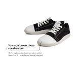 Ahinsa Street Hemp Black Textil Barefoot Sneaker