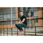 Ahinsa Street Hemp Red Textil Barefoot Sneaker