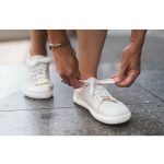 Antal Amada Antique White Női Barefoot Bőr Sneaker