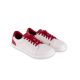 Antal Camino Red Unisex Barefoot Bőr Sneaker