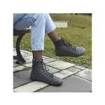 Antal Lanapura Black Fedett Bőr Bélelt Barefoot Bakancs