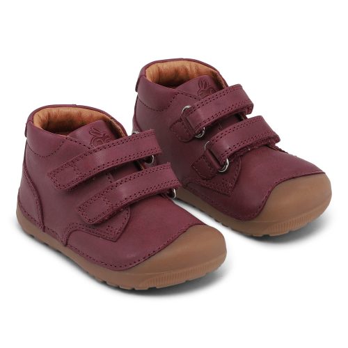 Bundgaard - Petit Velcro - Plum Barefoot Gyerek Zárt cipő