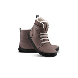 Be Lenka Kids - Winter - Chocolate Gyerek Téli Barefoot Bélelt Bakancs