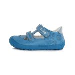 D.D.Step Bőr Bermuda Blue  Barefoot Gyerek Szandál
