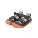 D.D.Step Dark Grey Gyerek Barefoot Szandál H063-51185C