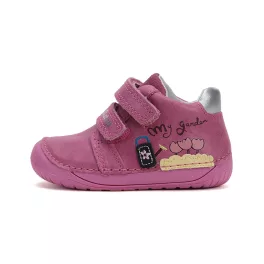 D.D.Step Dark Pink Gyerek Zárt Barefoot Cipő S070-51253