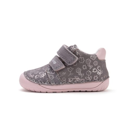 D.D.Step Dark Grey  Gyerek Zárt Barefoot Cipő S070-52724B