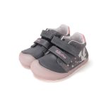 D.D.Step Dark Grey Gyerek Zárt Barefoot Cipő S073-52165A