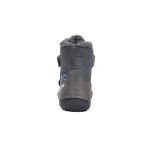 D.D.Step Dark Grey Gyerek Téli Barefoot Cipő W063-52415A