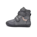 D.D.Step Black Gyerek Téli Barefoot Cipő W063-52804E