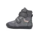 D.D.Step Black Gyerek Téli Barefoot Cipő W063-52804E