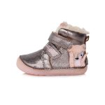 D.D.Step Grey Gyerek Téli Barefoot Cipő W070-353A
