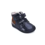 D.D.Step Royal Blue Gyerek Téli Barefoot Cipő W070-52214