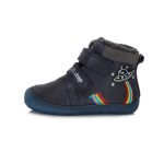 D.D.Step Royal Blue Gyerek Téli Barefoot Cipő W073-355