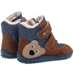 Fare Bare Vízálló Téli Barefoot Gyerek Bakancs 23-27 B5445271