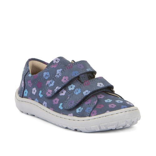 Froddo Base G3130276 Denim+ Bőr Barefoot Gyerek Félcipő