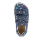 Froddo Base G3130276 Denim+ Bőr Barefoot Gyerek Félcipő