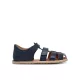 Froddo Flexy Ivi G3150283 Dark Blue Bőr Barefoot Gyerek Szandál