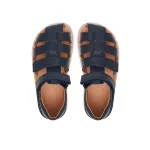 Froddo Flexy Ivi G3150283 Dark Blue Bőr Barefoot Gyerek Szandál