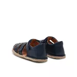 Froddo Flexy Ivi G3150283 Dark Blue Bőr Barefoot Gyerek Szandál