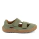 Froddo Barefoot Sandal G3150291-3 Olive Bőr Barefoot Gyerek Szandál