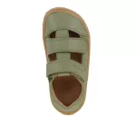 Froddo Barefoot Sandal G3150291-3 Olive Bőr Barefoot Gyerek Szandál