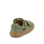 Froddo Barefoot Sandal G3150291-3 Olive Bőr Barefoot Gyerek Szandál