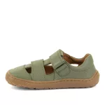 Froddo Barefoot Sandal G3150291-3 Olive Bőr Barefoot Gyerek Szandál
