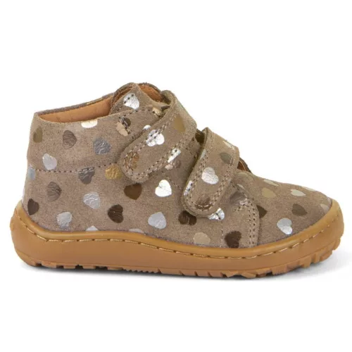 Froddo First Step G2130360 Beige Bőr Barefoot Gyerek Félcipő