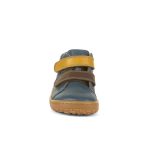 Froddo First Step G2130360 Dark Denim Bőr Barefoot Gyerek Félcipő