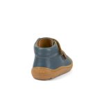Froddo First Step G2130360 Dark Denim Bőr Barefoot Gyerek Félcipő
