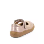 Froddo Barefoot Mary Jane G3140195-1 Pink/Gold Bőr Balerina