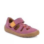 Froddo Barefoot Elastic Sandal G3150290-10 Fuxia Bőr Szandál