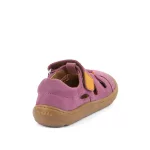 Froddo Barefoot Elastic Sandal G3150290-10 Fuxia Bőr Szandál