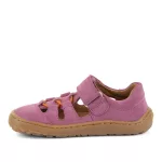 Froddo Barefoot Elastic Sandal G3150290-10 Fuxia Bőr Szandál