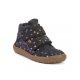 Froddo TEX Autumn G3110266 Stars Vízálló Barefoot Magasszárú Gyerekcipő