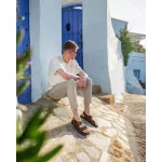 Freet Salcombe Brown Bőr Szandál