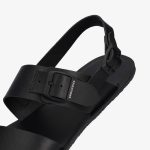 Groundies Kos Black Bőr Barefoot Szandál