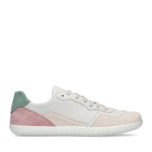 Groundies Nova Beige/Pink Női Bőr Barefoot Sneaker