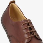 Groundies Palermo Camel Bőr Barefoot Félcipő