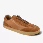 Groundies Panama Soft Caramel Unisex Bőr Sneaker