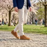 Groundies Panama Soft Caramel Unisex Bőr Sneaker