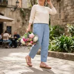 Groundies Panama Soft Rose Női Bőr Sneaker