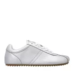 Groundies Zen Metallic Silver Női Bőr Barefoot Sneaker