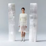 Groundies Zen Metallic Silver Női Bőr Barefoot Sneaker