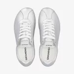 Groundies Zen Metallic Silver Női Bőr Barefoot Sneaker