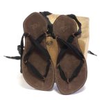 Juuri Caty Dark Brown Női Bőr Szandál