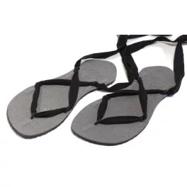 Juuri Caty WIDE Vegan Light Gray Női Bőr Barefoot Szandál